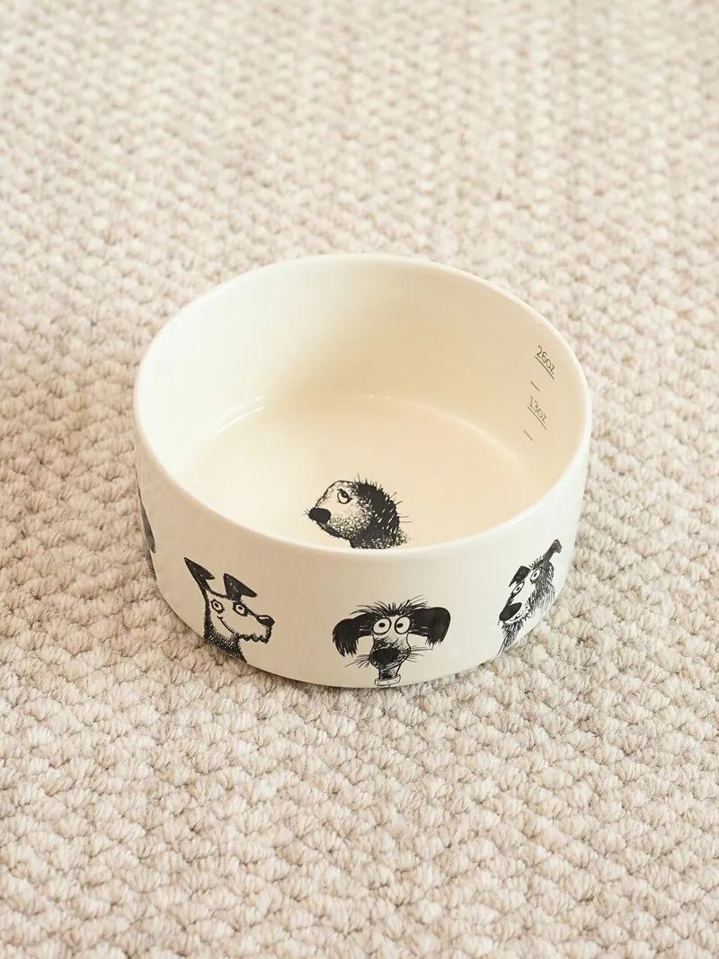 Ceramic Pet Bowl - Derpy Bowl